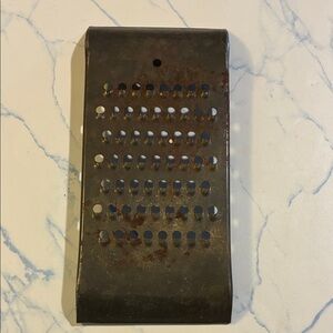 Vintage Metal Grater-Super, Patented